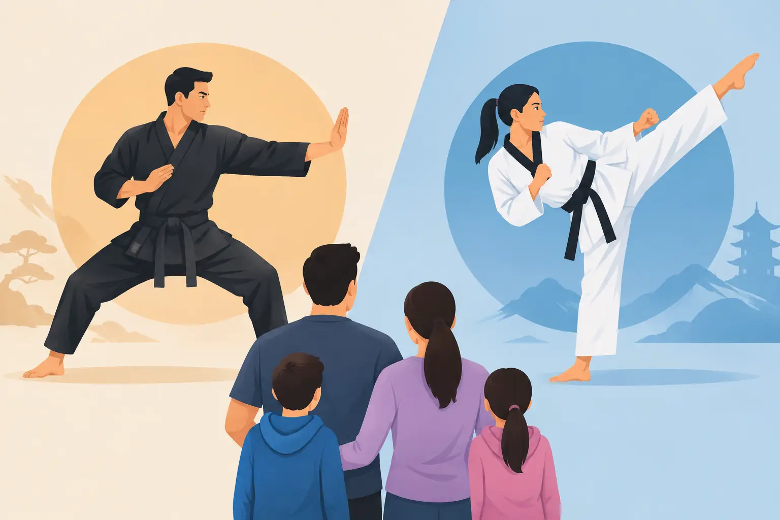 Kenpo Versus Taekwondo: Which Fits Your Family?