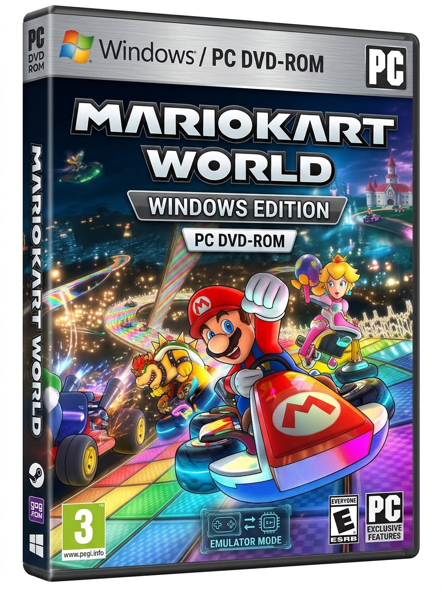 MARIO KART WORLD no EMULADOR DE SWITCH 2