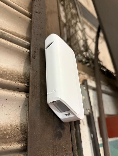 Commercial Intruder Alarm PIR Installed by HBET