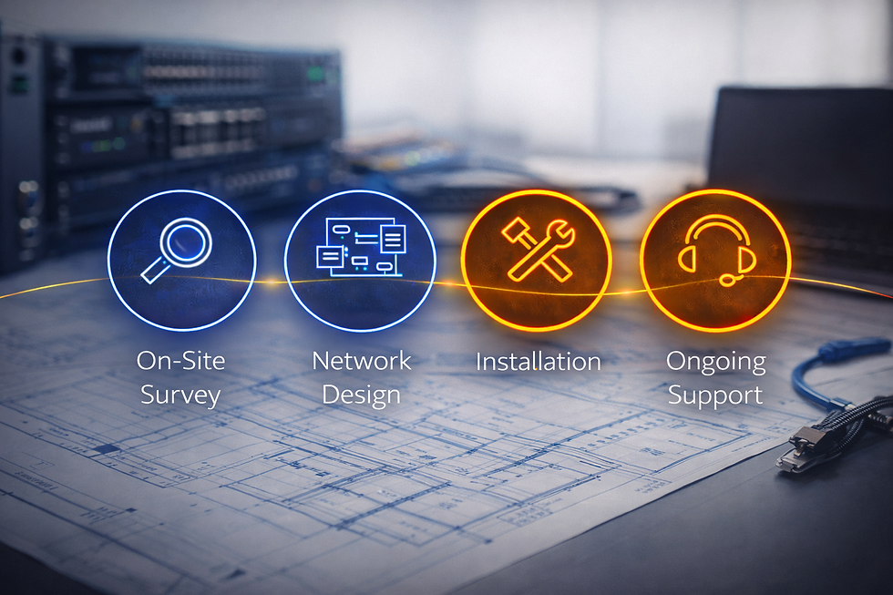 Private Estate Network Design Process - Sovereign Communications