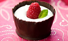 Mousse de chocolate blanco