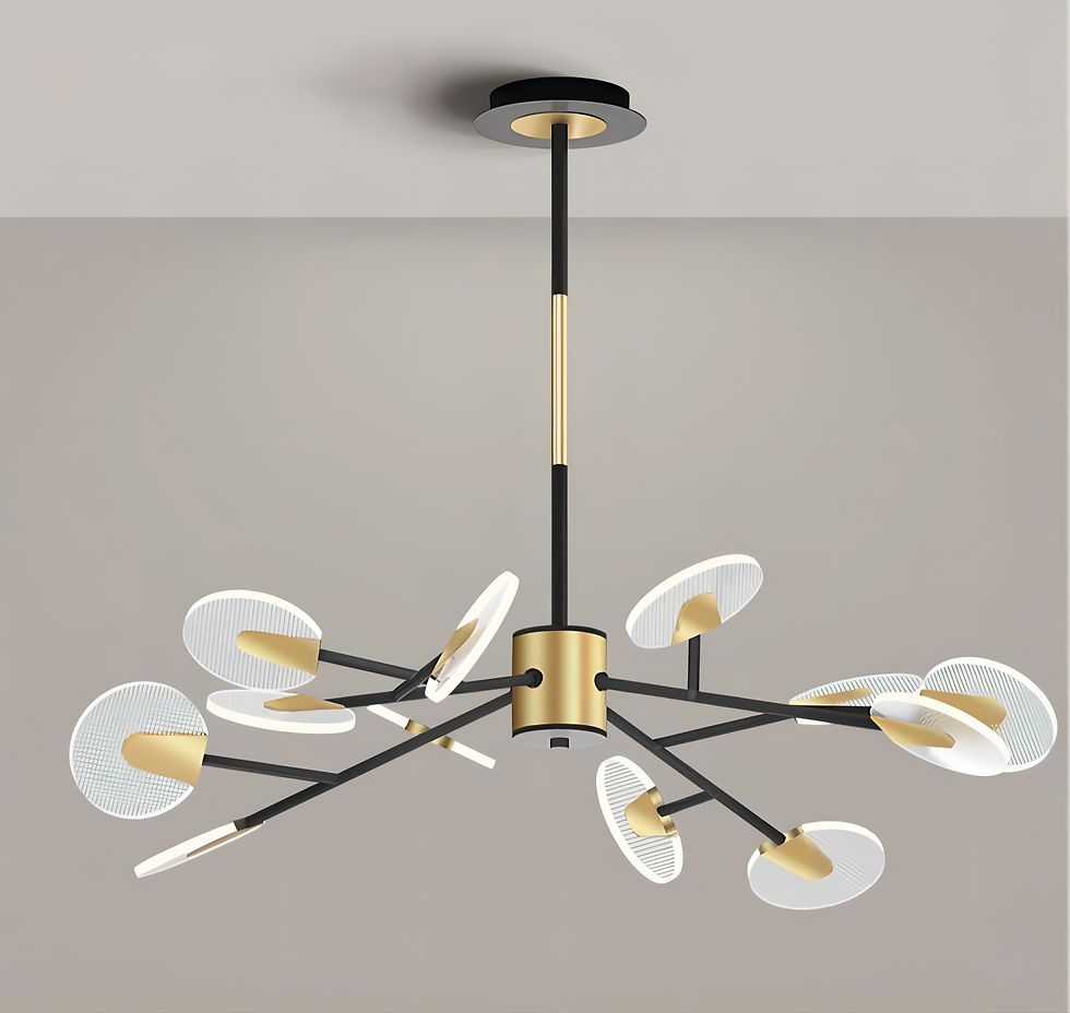 サムネイル： MWHD0841-Nathome Simple Modern Spread Linear  LED Pendant