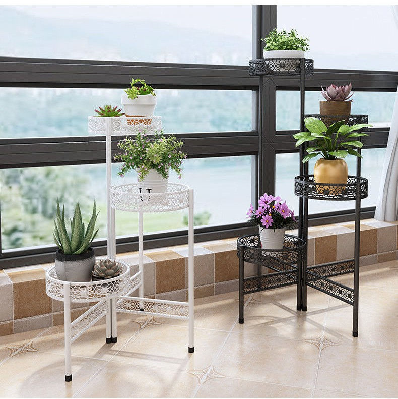 Thumbnail: PS017 - Steel Indoor Multi-Layer Plant Floor Stand