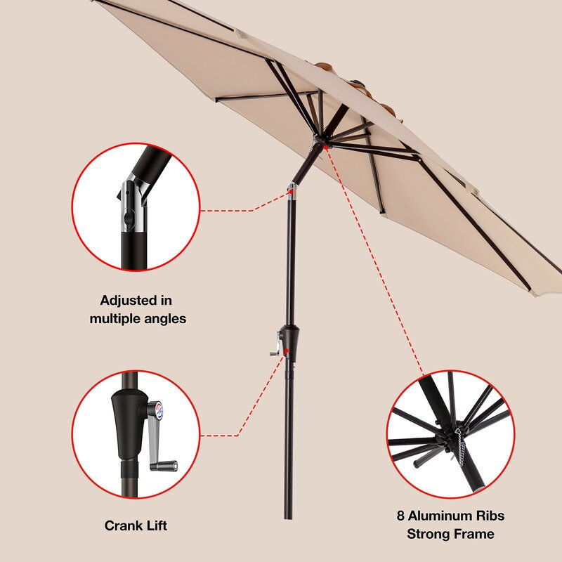 Miniature : OU001 - High Quality Outdoor Banana Umbrella