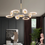 Hình thu nhỏ: MWHD0840-Nathome Simple Modern Spread Wheel & Ring LED Pendant