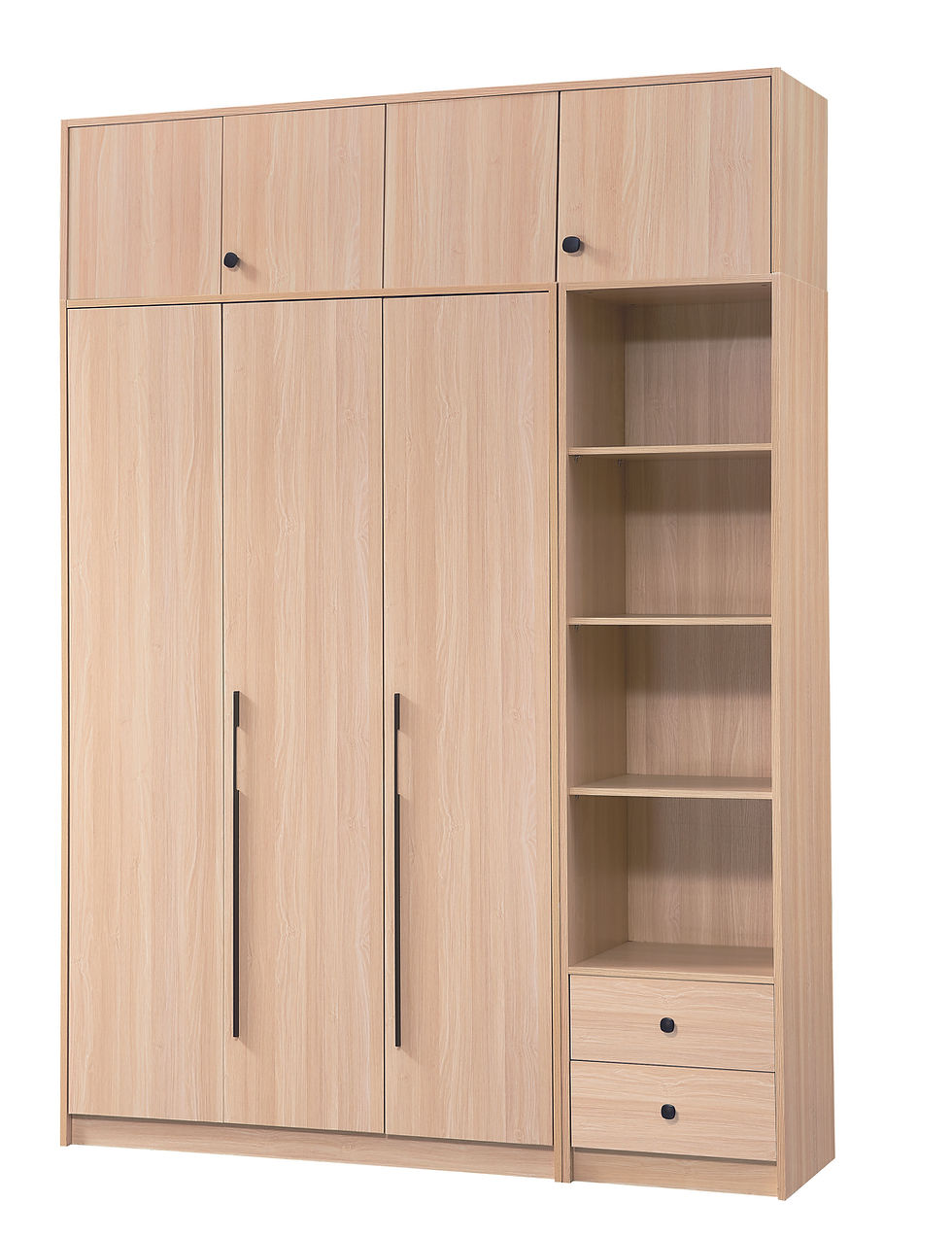 Miniature : CC007 - 4 Door Simple Style Closet Pack with  Extra Storage Space
