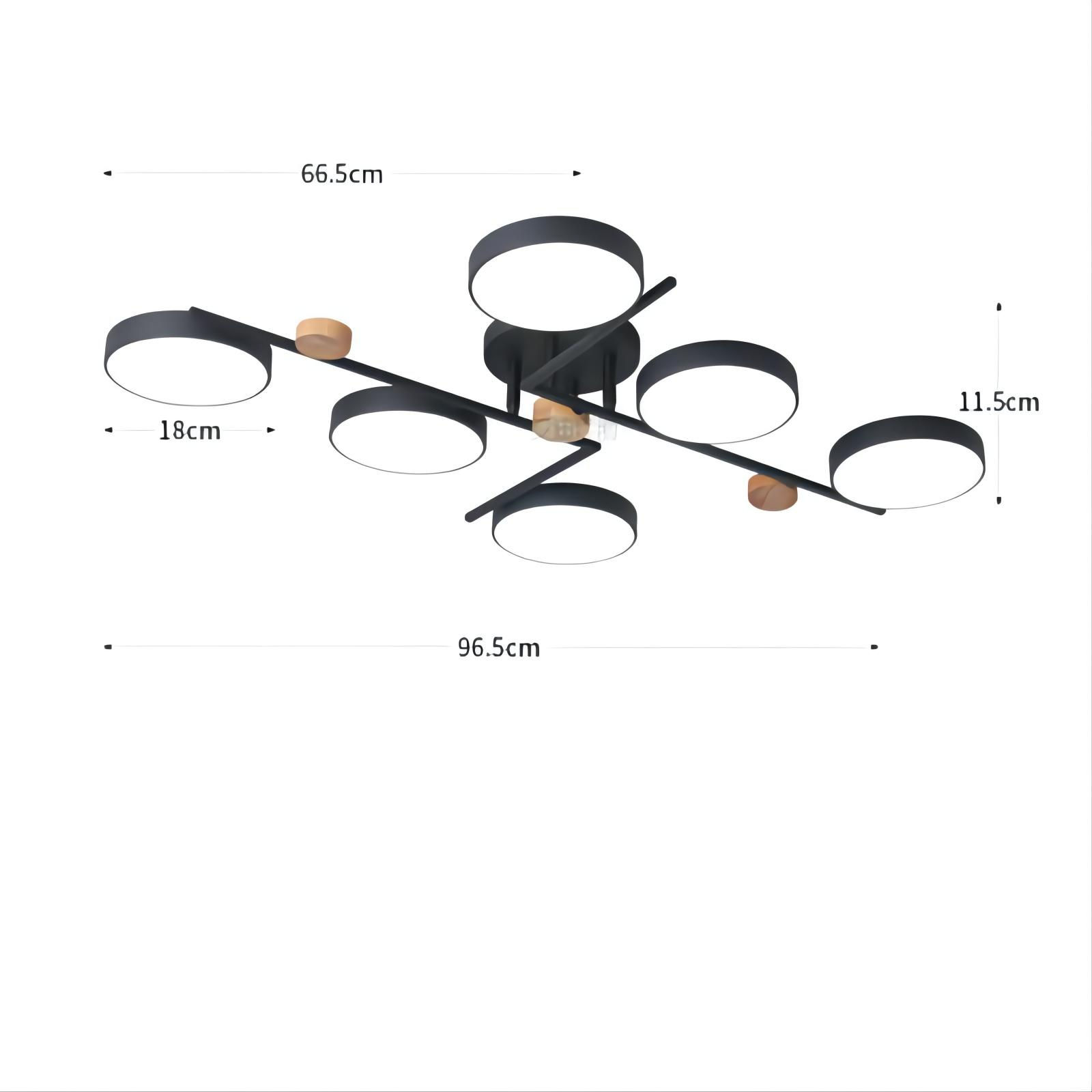 MWHD0908 - Woodo Ceiling Lamp