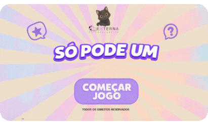 Gif de um Jogo Terapêutico chamado Só Pode Um