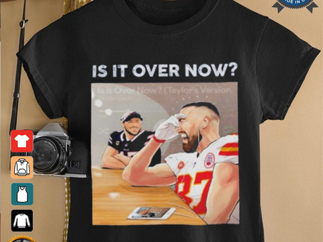 Is It Over Now Travis Kelce Smile Josh Allen Shirt