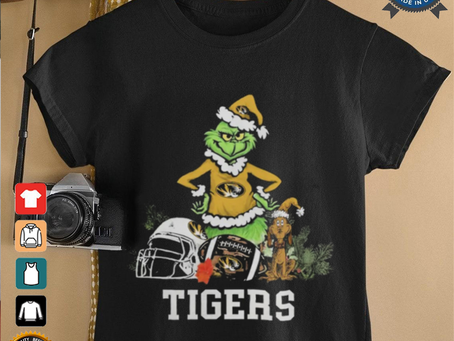 NCAA Grinch Shirt The Grinch And Missouri Tigers Christmas T Shirt