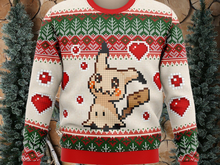 Mimikyu Pokemon Ugly Christmas Sweater