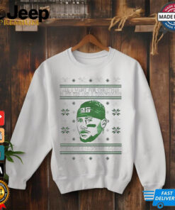 Philadelphia Eagles Saquon Barkley all I want for Christmas is 255 yards and 2 touchdown shirt
