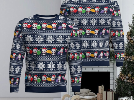 Panda Snowfalke Christmas Ugly Sweater