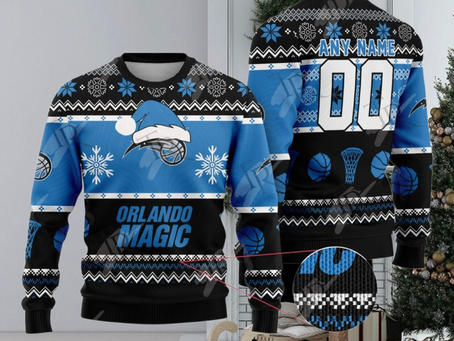NBA Orlando Magic Special Christmas Ugly Sweater Design