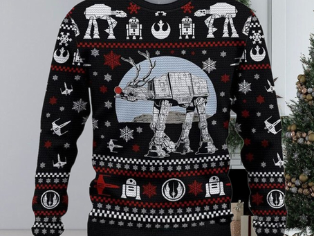 Star Wars AT AT Walker Christmas Ugly Sweater