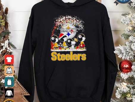 Peanuts Steelers it’s the most wonderful time of the year winter shirt