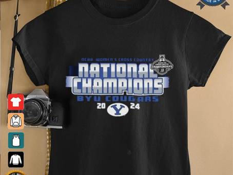 BYU Cougars 2024 NCAA Women’s Cross Country National Champions T Shirt