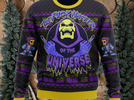 Skeletor Masters Of The Universe Ugly Christmas Sweater