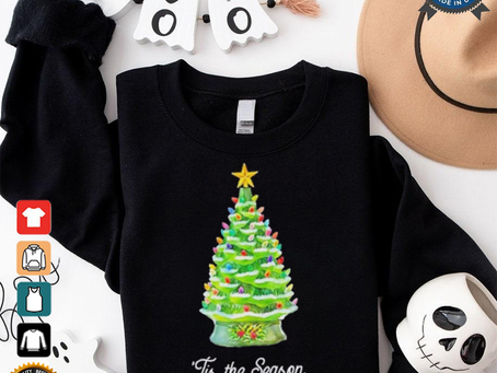 Kentucky Ceramic Christmas Tree ‘Tis The Season Shirt