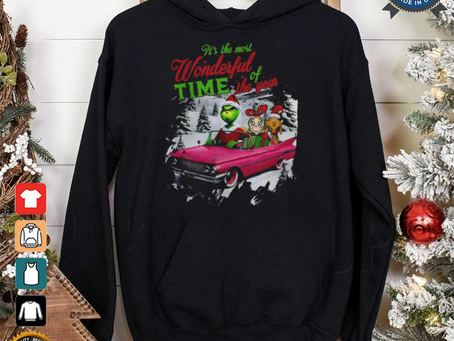 2024 Christmas Grinch Its The Most Wonderful Time Of The Year shirt