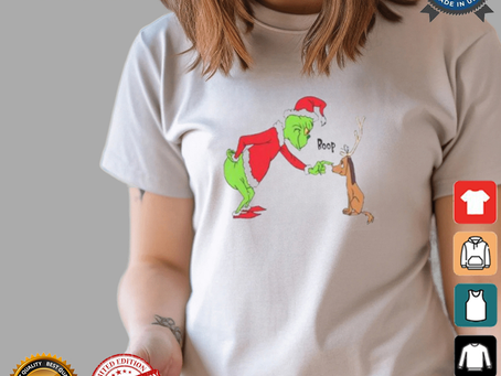 Grinch And Max Dr Seuss Christmas T Shirt