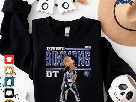 Official Jeffery Simmons Tennessee Titans DT Cartoon Shirt