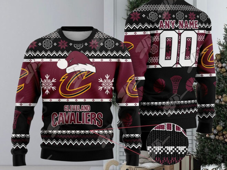 NBA Cleveland Cavaliers Special Christmas Ugly Sweater Design