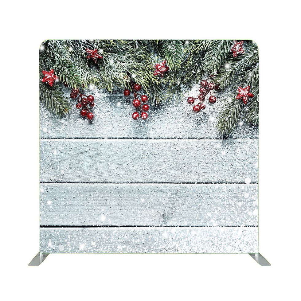 Holiday Berries and Pines
