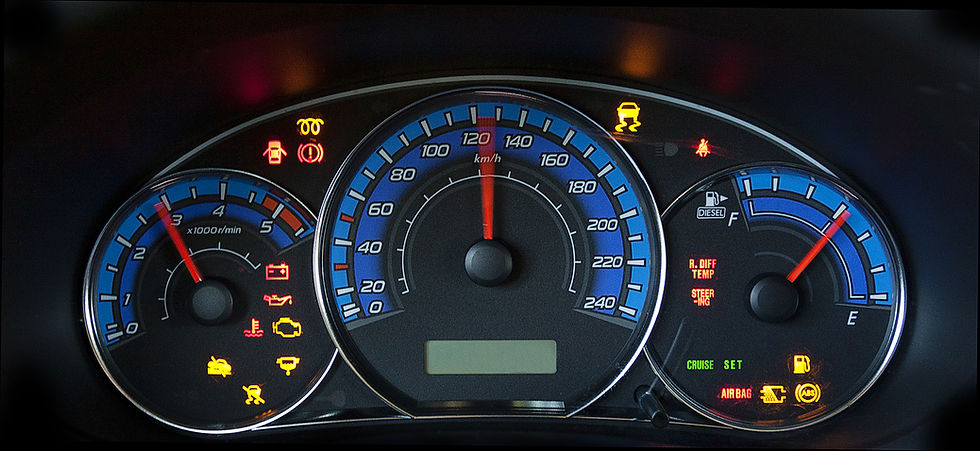 dashboard lights gone wild