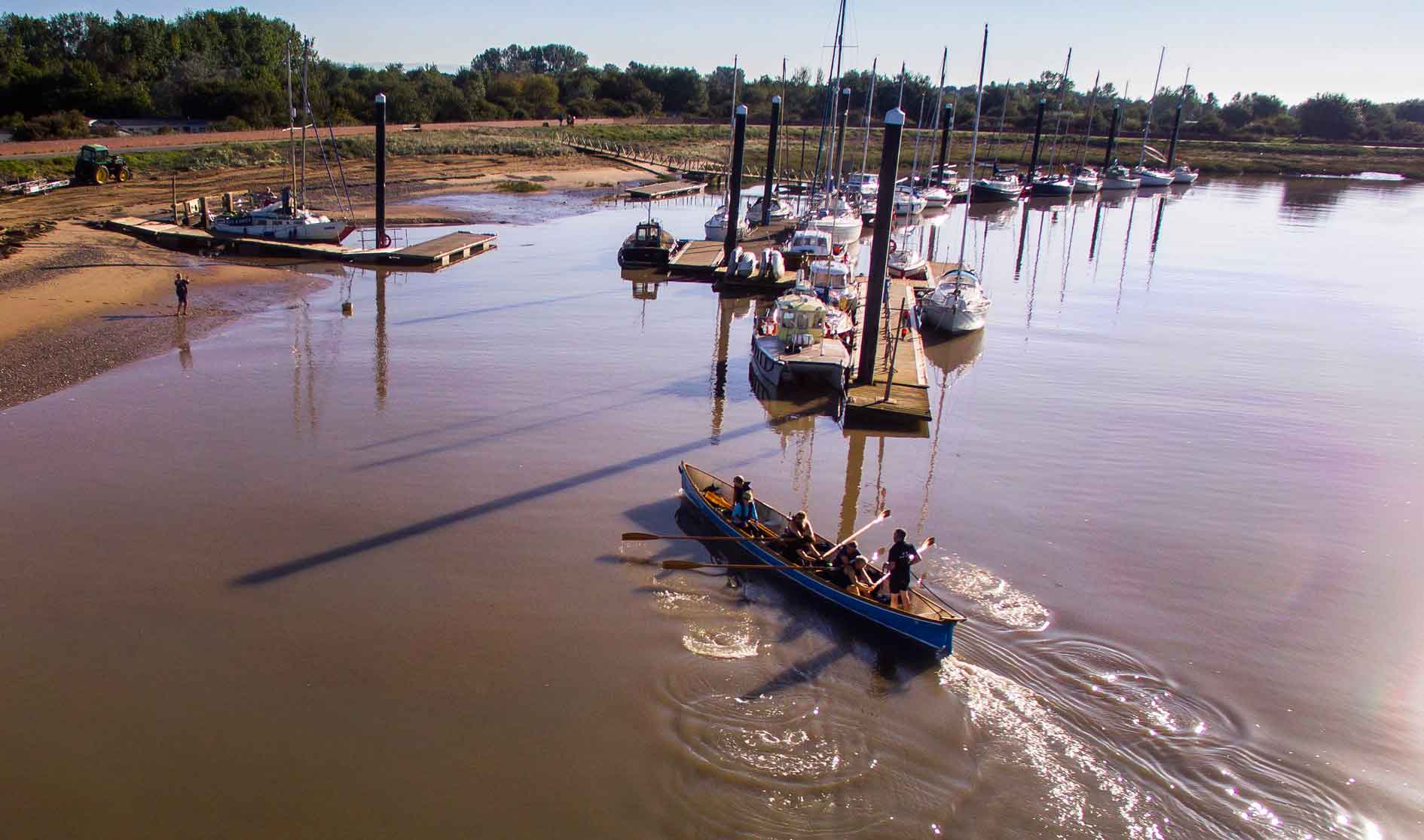 Burnham On Sea Motor Boat & Sailing Club Pilot Gig Rowing Information