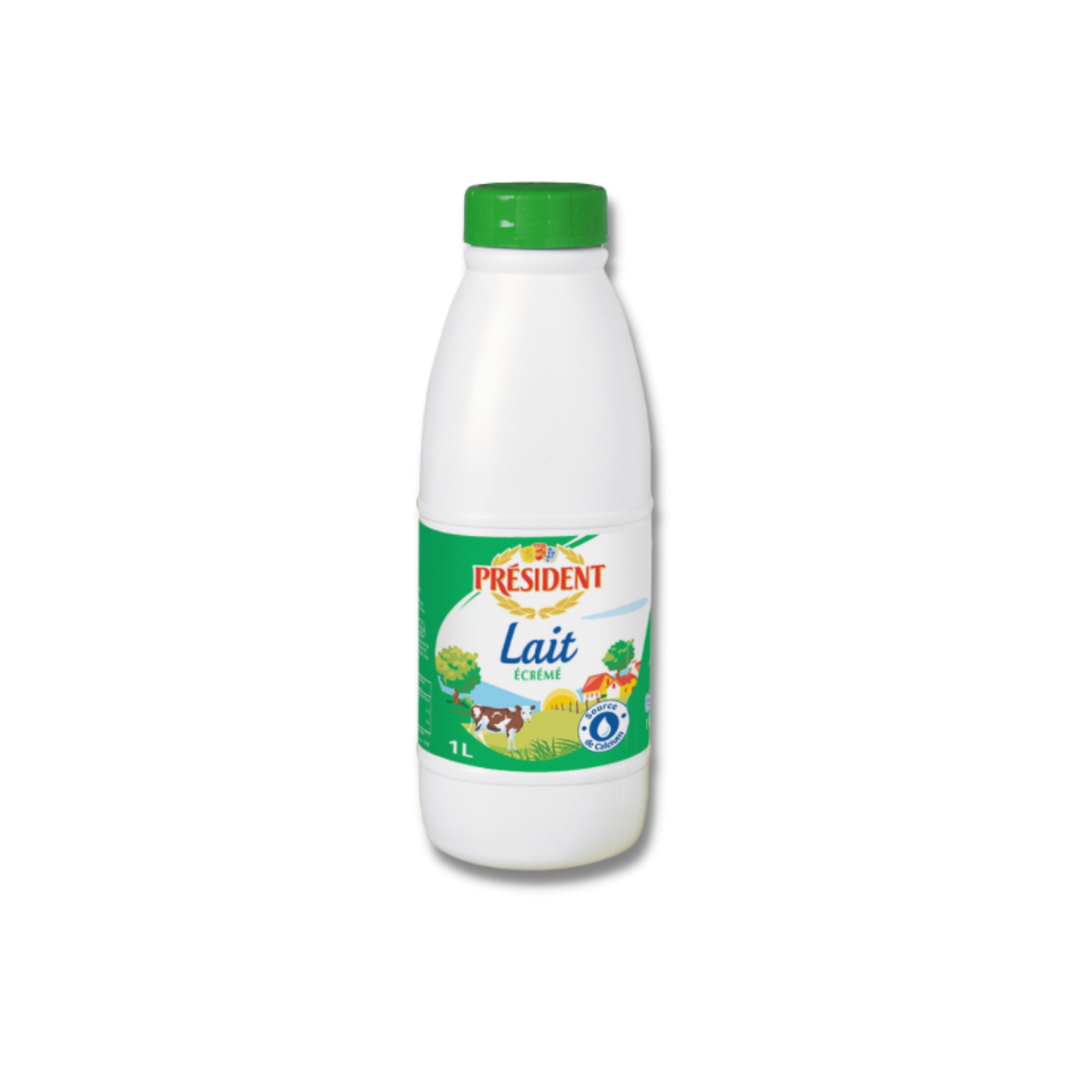 Leche Descremada Président® UHT