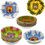 Miniatura: Hefty Platos Hondos de Zoo Pals