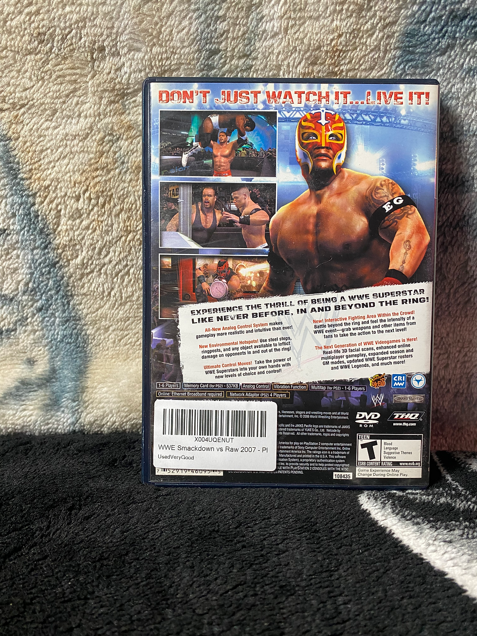 Thumbnail: WWE Smackdown vs Raw 2007