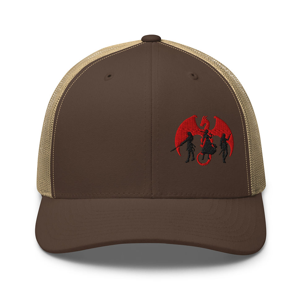 Thumbnail: the "Dragon's 3" Trucker Cap