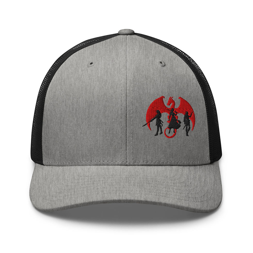 Thumbnail: the "Dragon's 3" Trucker Cap