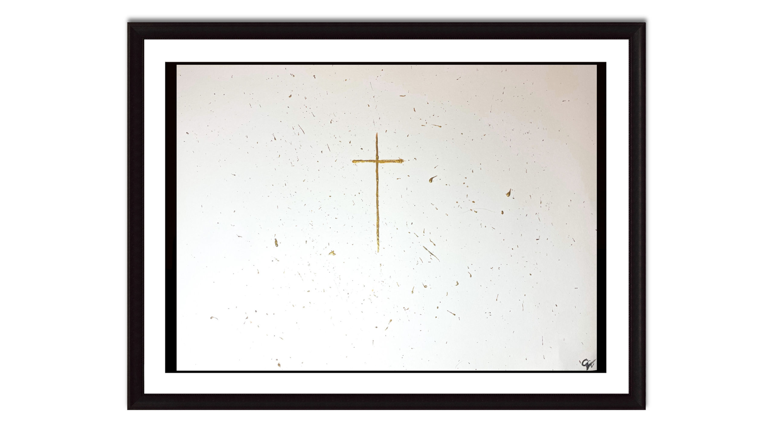 Christ in Gold by Cassian Veyre (Print ONLY)