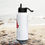 Thumbnail: LeLei White Stainless steel water bottle with a straw lid