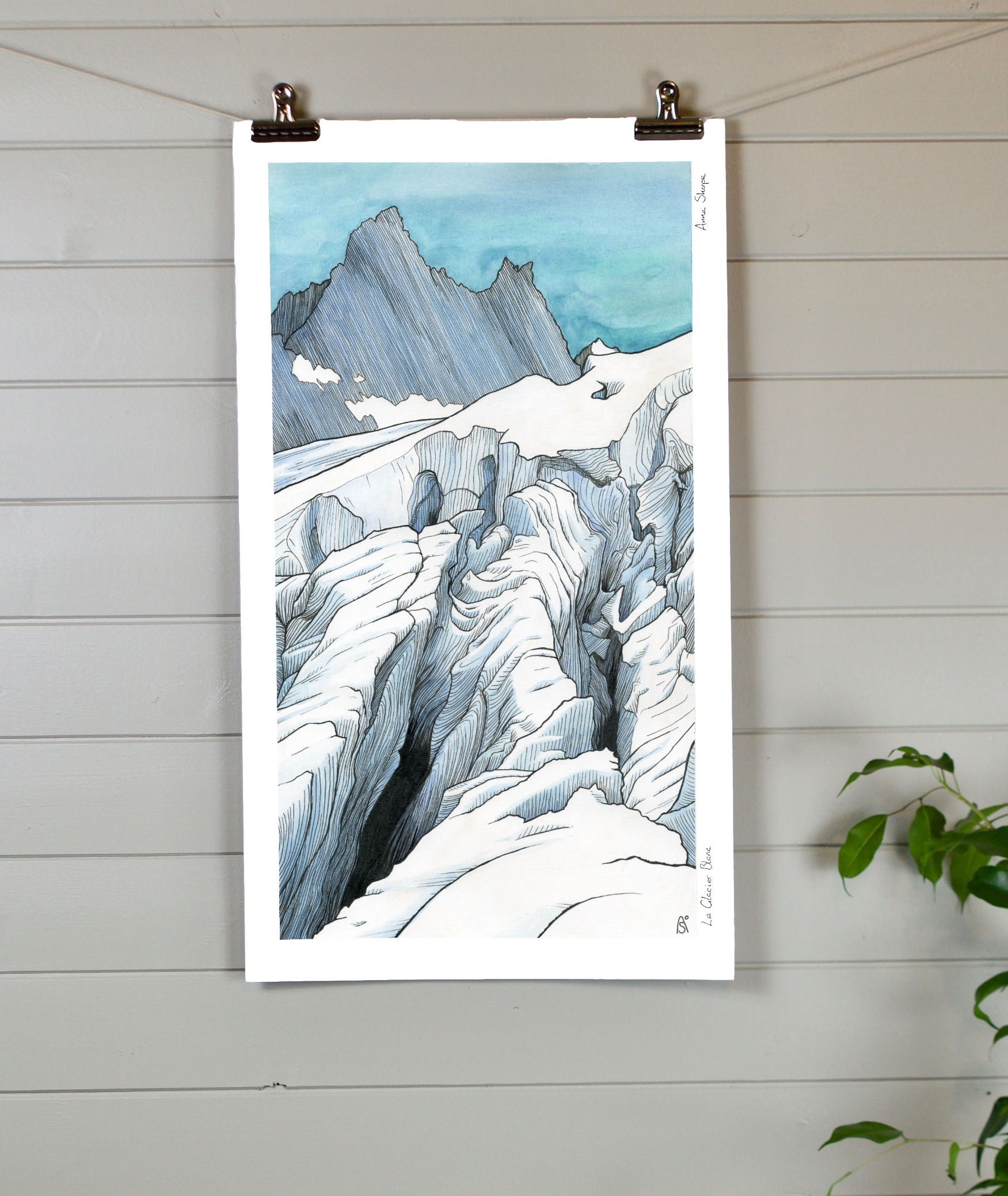 Le Glacier Blanc, Écrins National Park