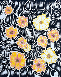 Coreopsis Lanceolata, 11x14