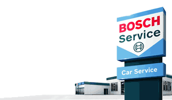 Bosch Car Service Sign