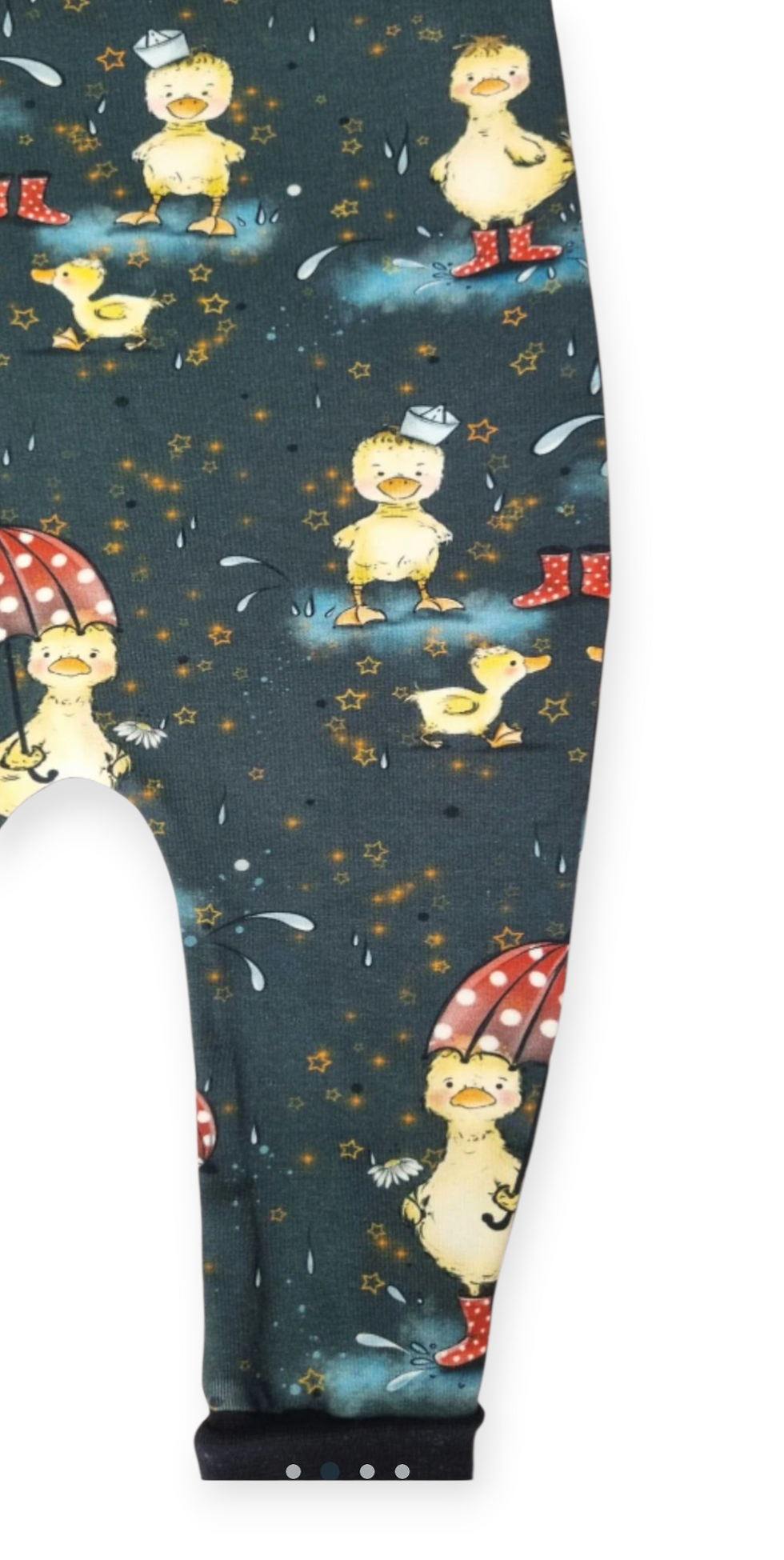 Miniaturbild:  Strampler - 74/80 Enten schwarz 