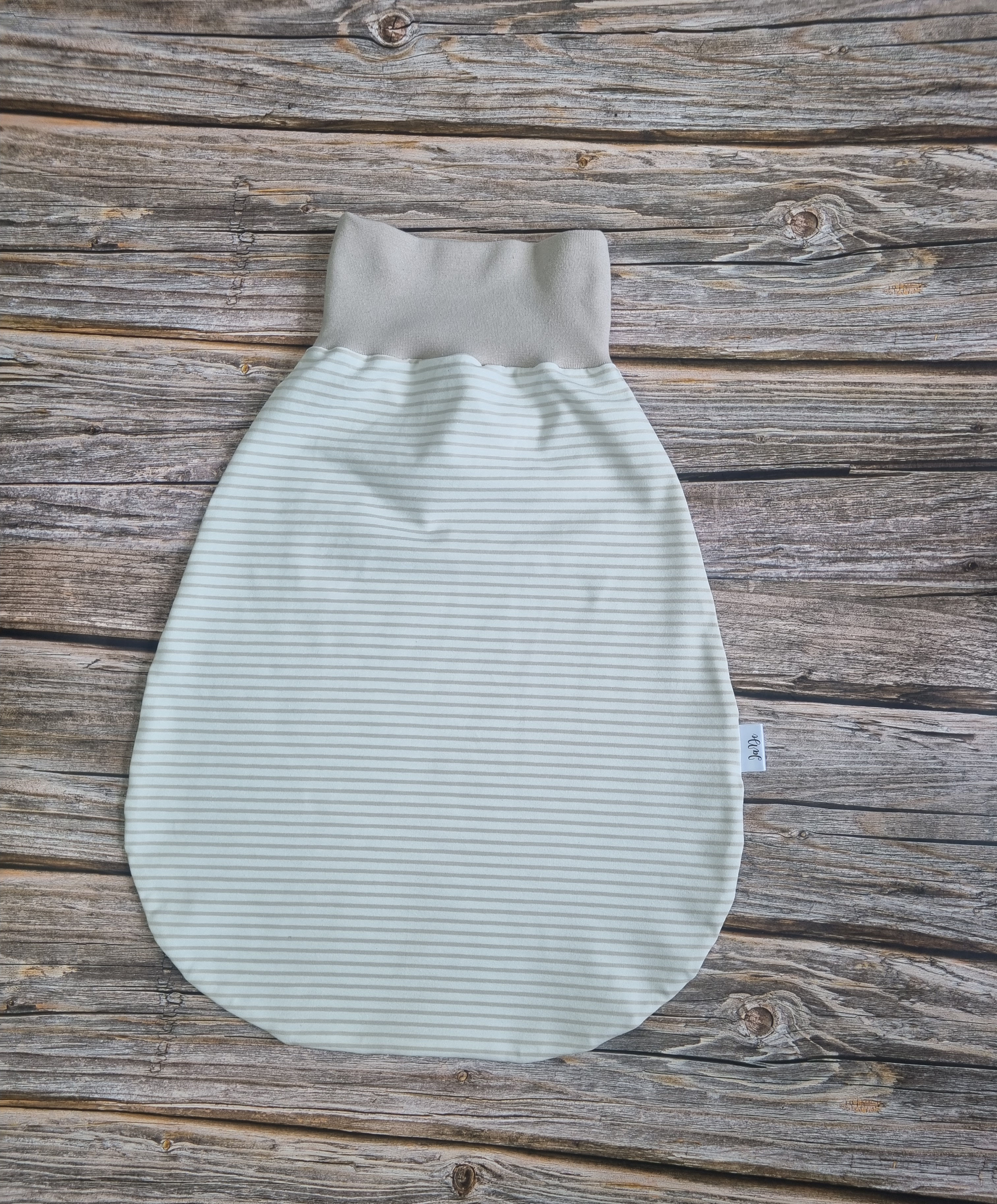 Unisex Strampelsack Größe 3 (62/74) Beige