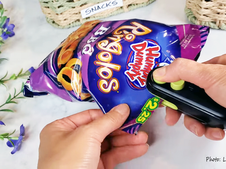 Keep It Fresh: Useful Mini Bag Sealer with Cutter