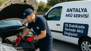 antalya akü servisi yerinde akü değişimi 15 dakikada ücretsiz