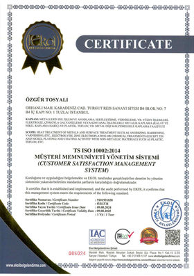 TS ISO 10002:2014