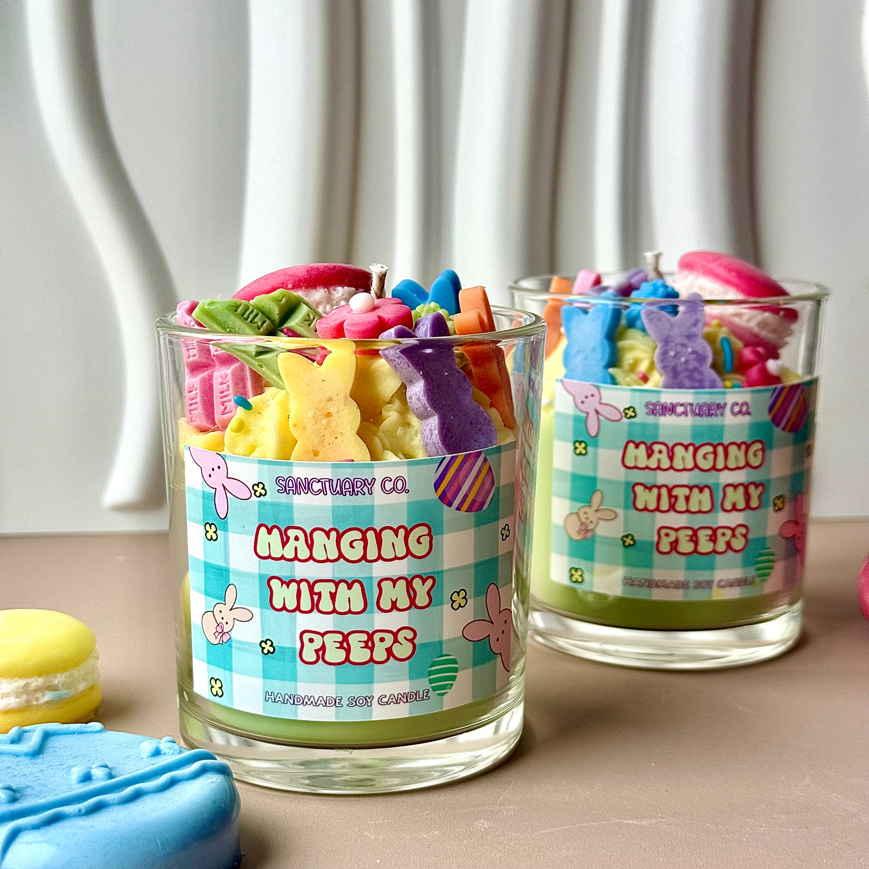 Peeps Candle