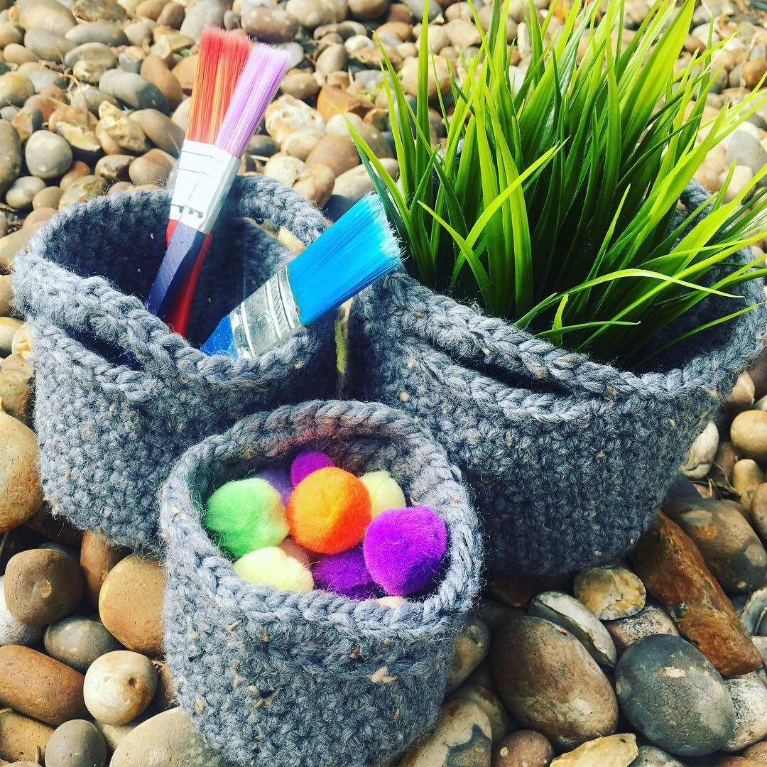 Crochet Basket Pattern