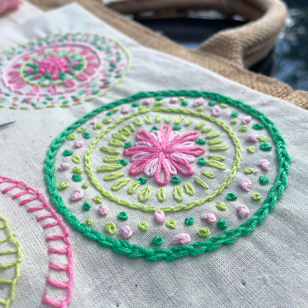 Learn to Embroider Course Daisy’s Crafts