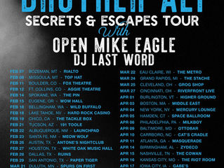 Brother Ali Secrets & Escapes Tour with Open Mike Eagle and DJ Last Word!