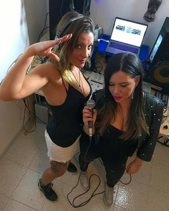 Nella foto Juggy e Laura Harlem